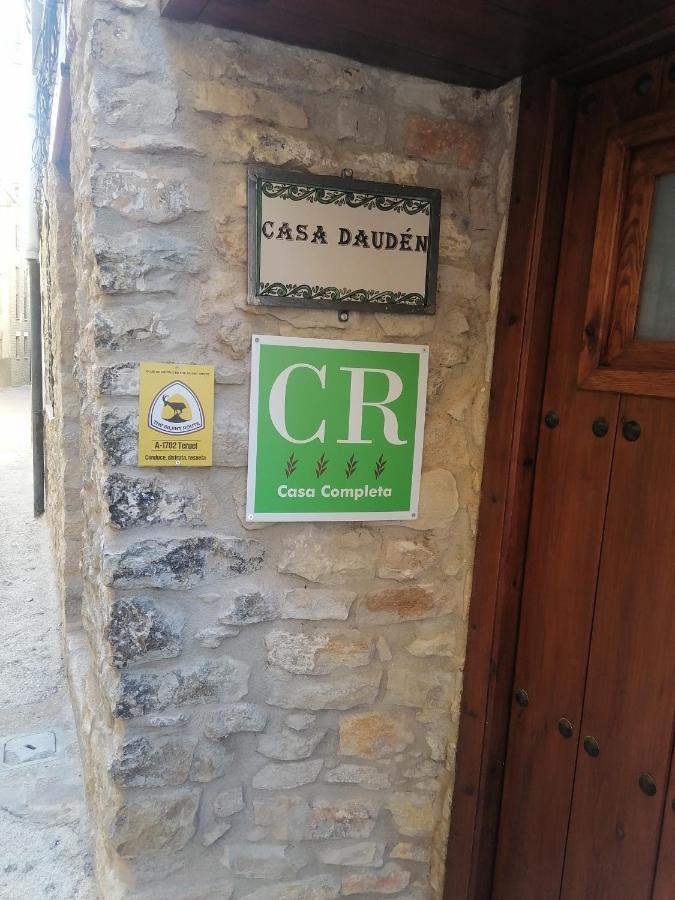 Casa Rural Dauden Cantavieja Eksteriør billede